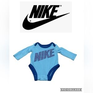 Nike Sky Blue Kids Bodysuit